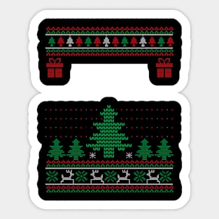 ugly sweater Sticker